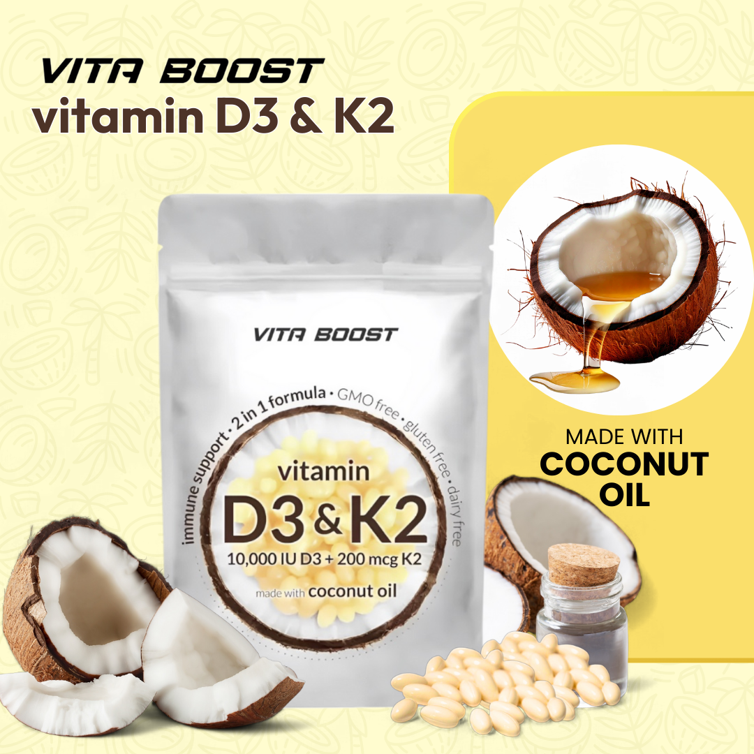 VitaBoost™ D3 + K2 Softgels